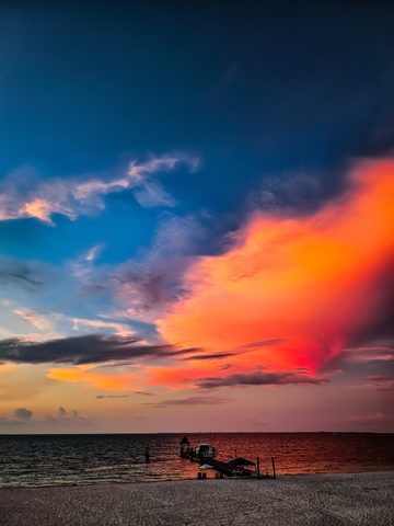 Rose Cloud Rising — from the Shore collection