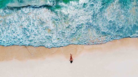 She Faces the Sea — from the Aerial collection