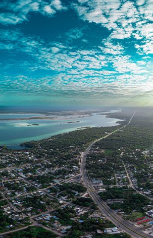 The Long Road to the Lagoon — from the Aerial collection