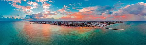 The Perfect Playa Sunset — from the Aerial collection