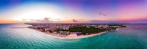 Playa Dusk in Violet — from the Aerial collection