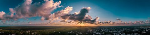 Cloud Parade at Dusk — from the Aerial collection