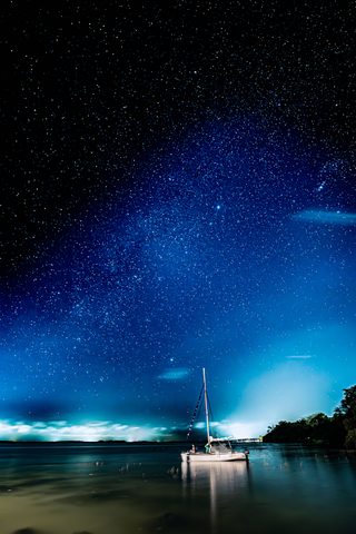 Anchored Beneath the Stars — from the Aerial collection