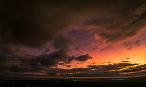 The Sky Caught Fire — from the Aerial collection