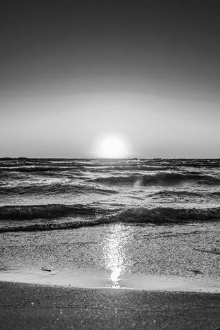 Silver Sun, Iron Sea — from the Monochrome collection