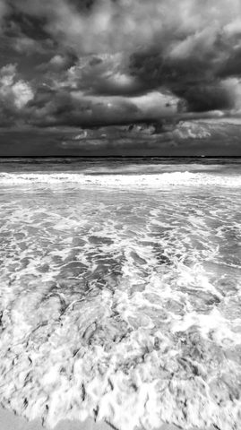 Storm Over the Shallows — from the Monochrome collection
