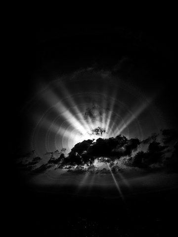 The Sun Hides Twice — from the Monochrome collection