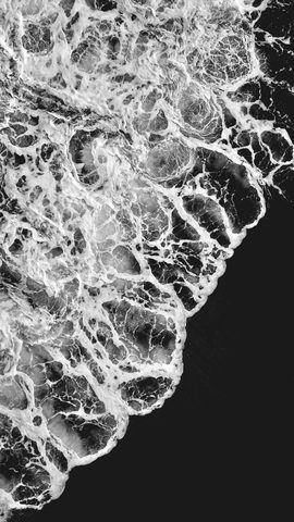 Lacework of the Surf — from the Monochrome collection