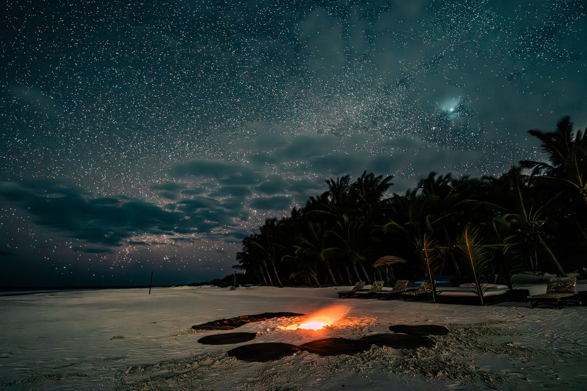 From the Nocturne collection — Milky Way, moonrise, and the coast after dark.