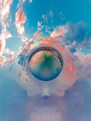 Planet of the Coral Clouds — from the Sphere collection